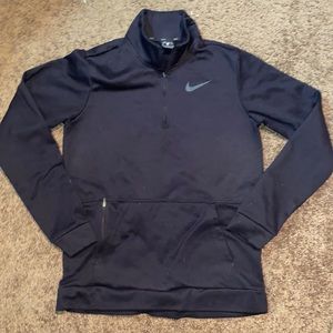 Nike Quarter Zip Wit Pocket (Black)